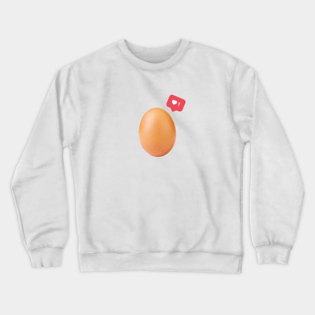 World Record Egg Merch (Egg from Instagram) Crewneck Sweatshirt by Stivo